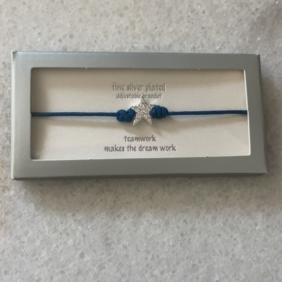 Star Bracelet Moon beac Silver Plated Adjustable Target bracelet combo - Picture 4 of 5